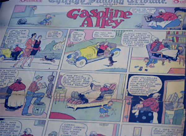 Gasoline Alley Exhibit